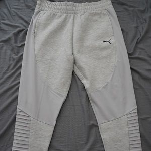 Grey Puma Evostripe Woman Joggers